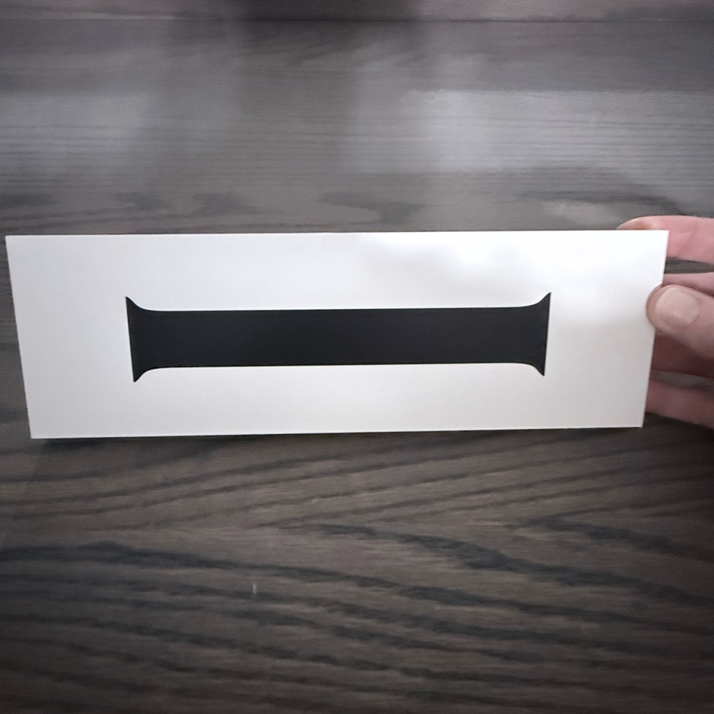 Black Apple Watch Band Solo Loop